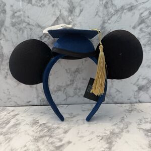 Disney Parks Class Of 2025 Graduation Cap & Tassel Mickey Ears Headband NWT